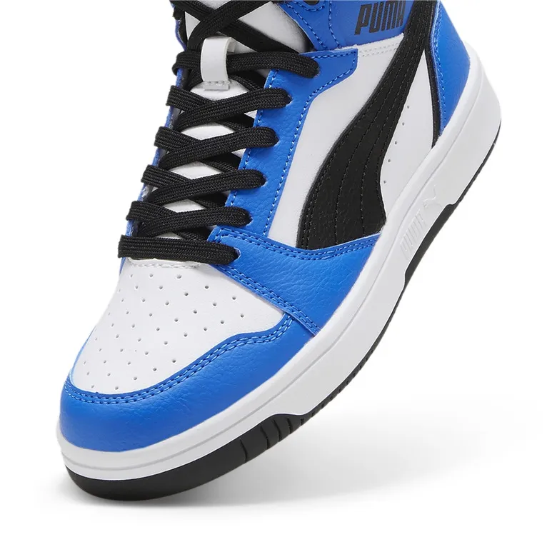 Puma Rebound V6 Mid Jr "Racing Blue"