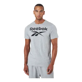 Reebok Ri Big Logo Tee Mgreyh