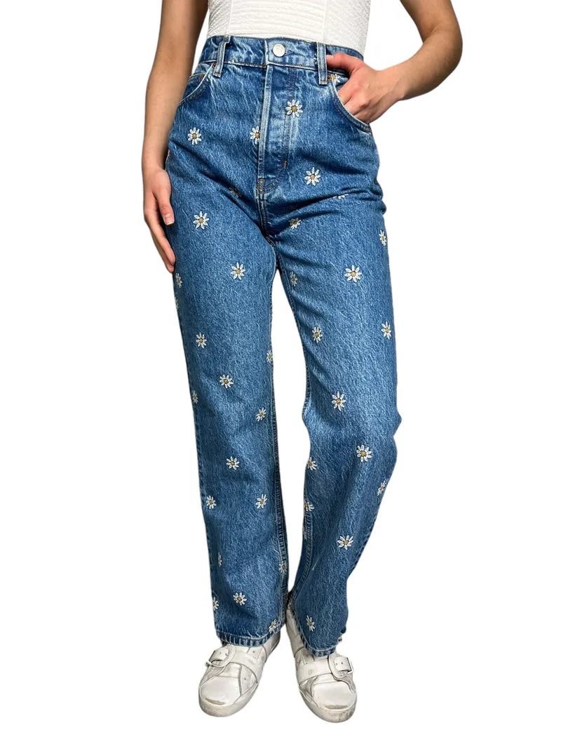REFORMATION Pantalón Flowers