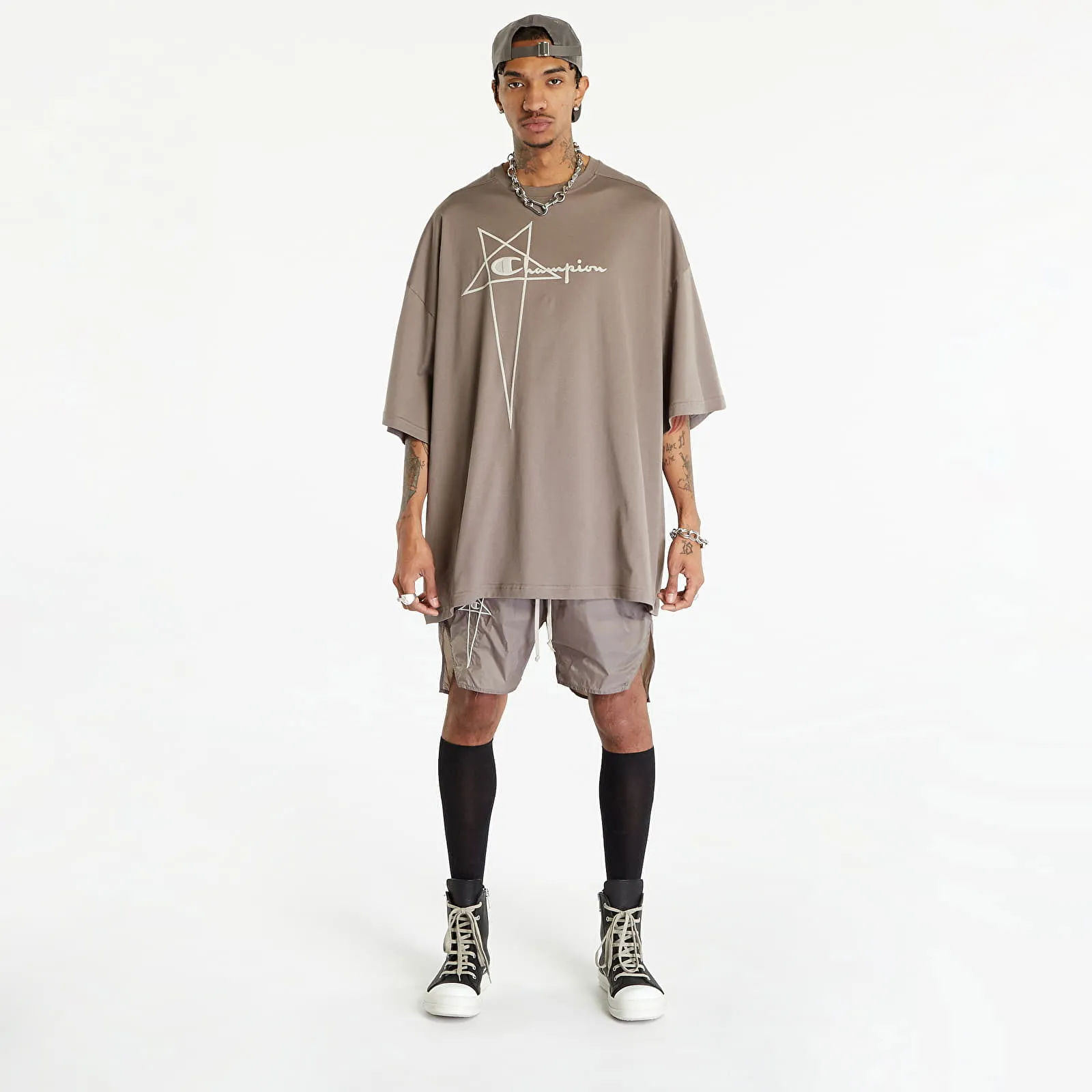 Rick Owens x Champion Beveled Pods Short