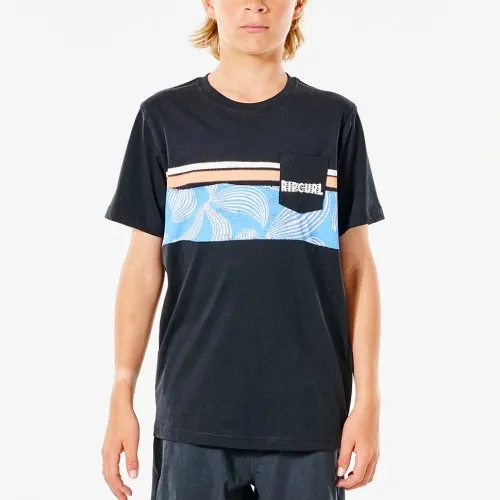 Rip Curl Blocker Tee Boy Black