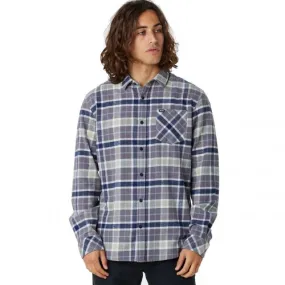 Rip Curl Checked In Flannel Dark Grey