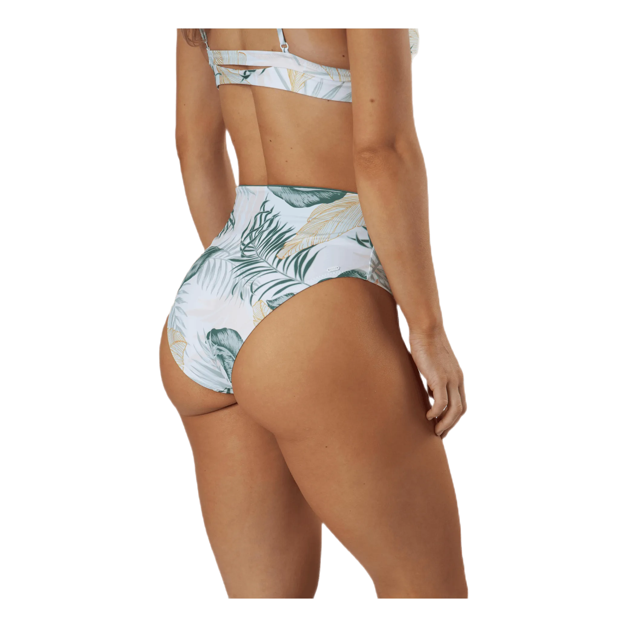 Rip Curl Coastal Palms Rollup Bottom White/Green