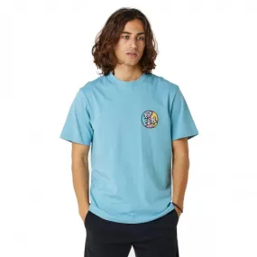 Rip Curl Old Logo Tee Dusty Blue