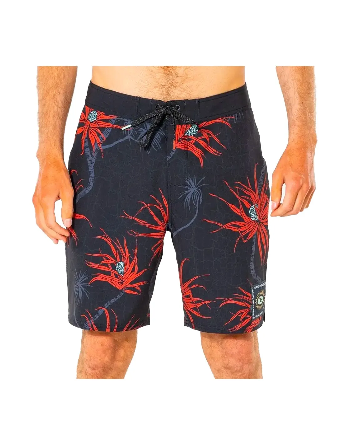 RIP CURL Solid Rock - Negro lavado - Boardshorts