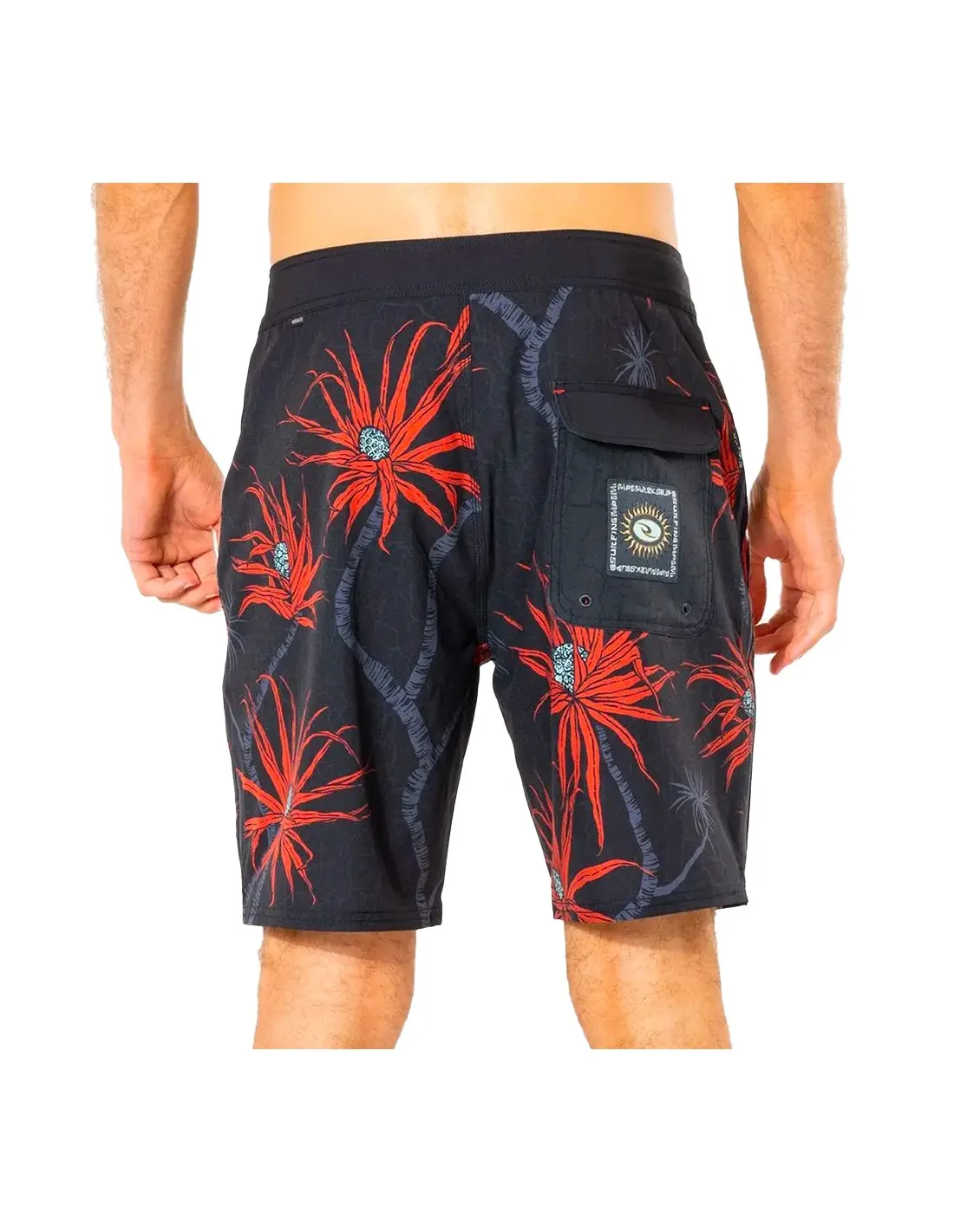 RIP CURL Solid Rock - Negro lavado - Boardshorts