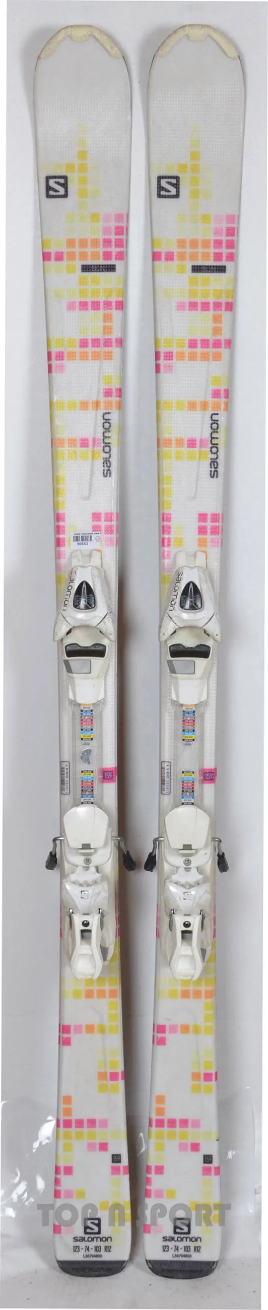 Salomon SUN R - skis d'occasion Femme