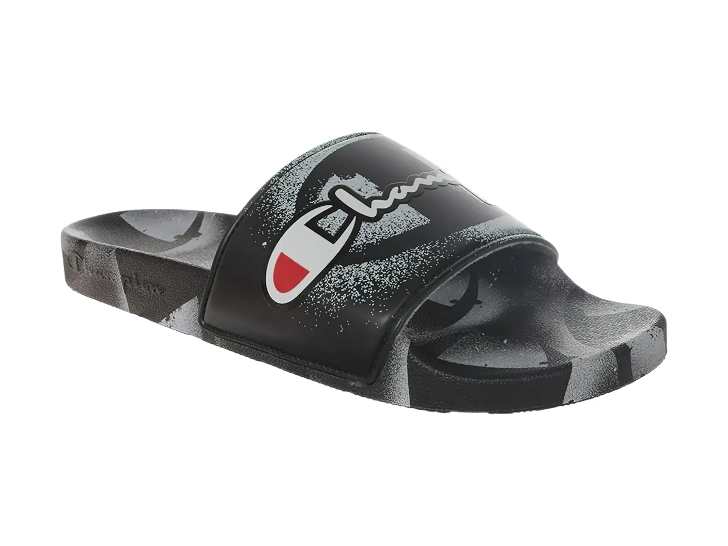 Sandalias Champion Ipo Spray Negro Para Hombre