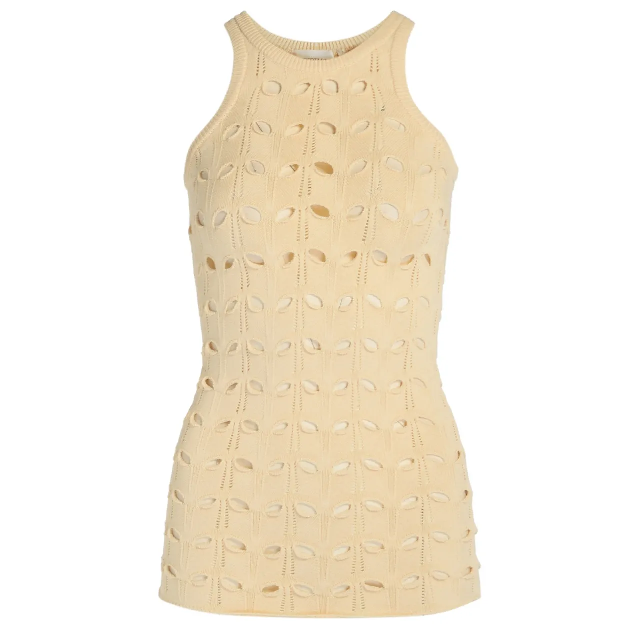 Sportmax Top en viscose couleur beurre