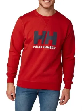 sudadera helly hansen logo sweat rojo hombre