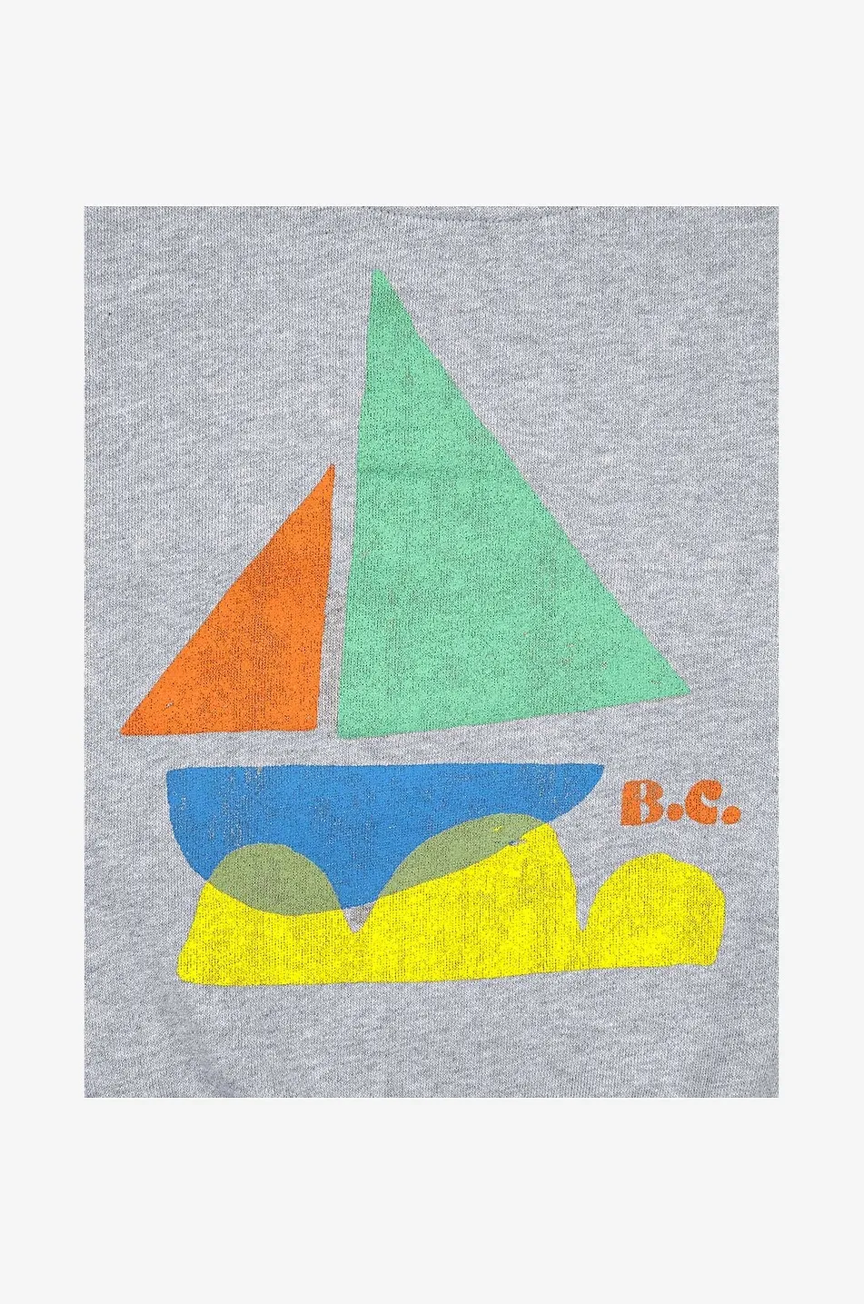 Sweat-shirt garçon imprimé Sail Boat