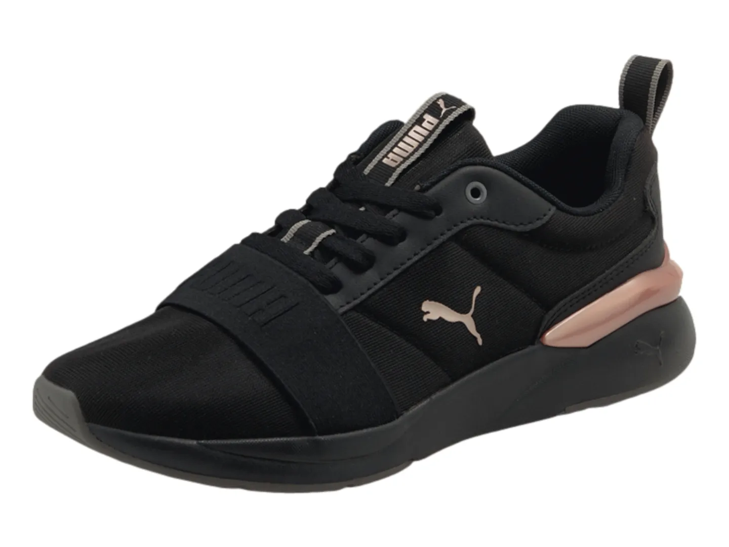 Tenis Puma Plus Negro Para Mujer