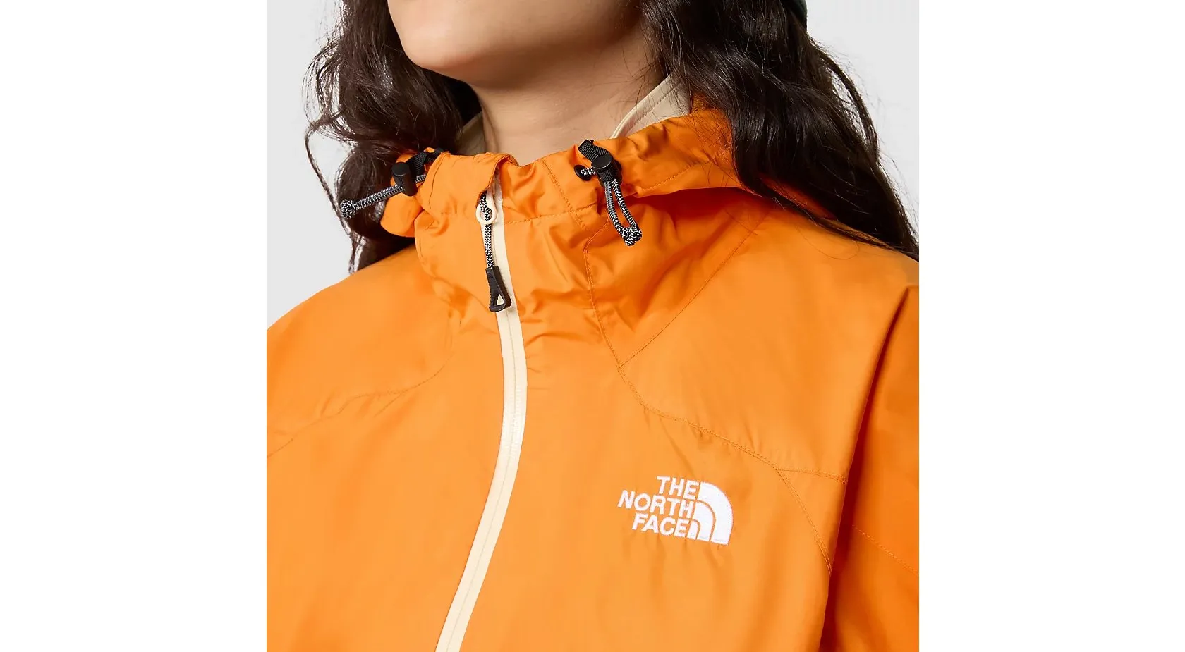 The North Face - W Knotty Wind Jacket - Mandarin