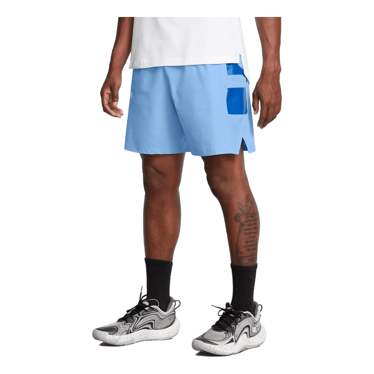 Under Armour Ua Baseline Woven Short Horizon Blue