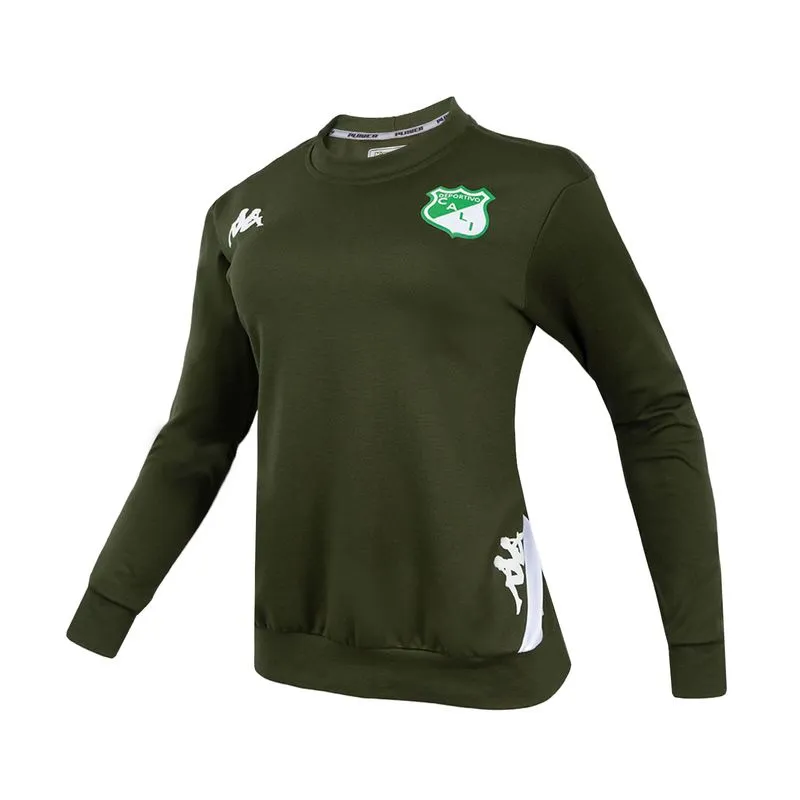 Warain Pro 6 Buzo Verde Mujer Deportivo Cali Kappa