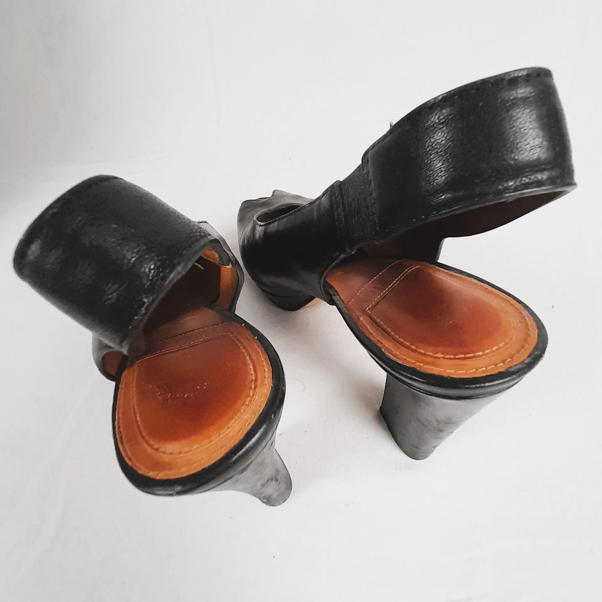 WHAT FOR Escarpins noir en Cuir pour Femme - Pointure 38