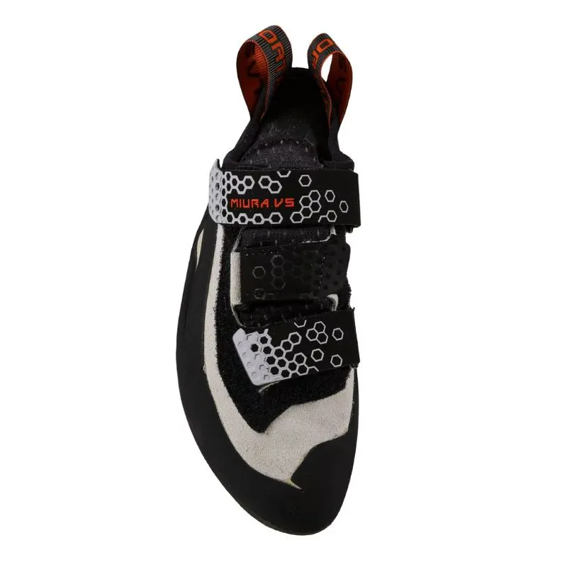Zapatos de escalada La Sportiva Miura VS (White/Cherry Tomato) Mujer