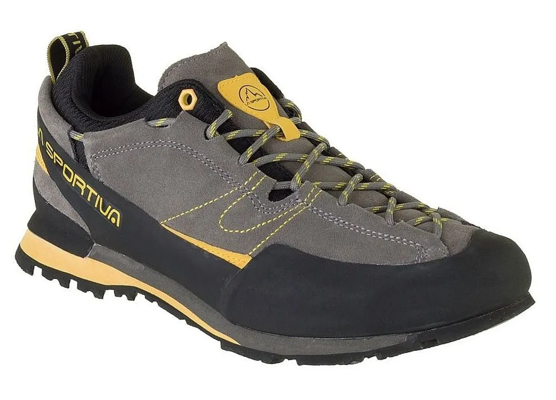 zapatos La Sportiva Boulder X - Gray/Yellow - men´s