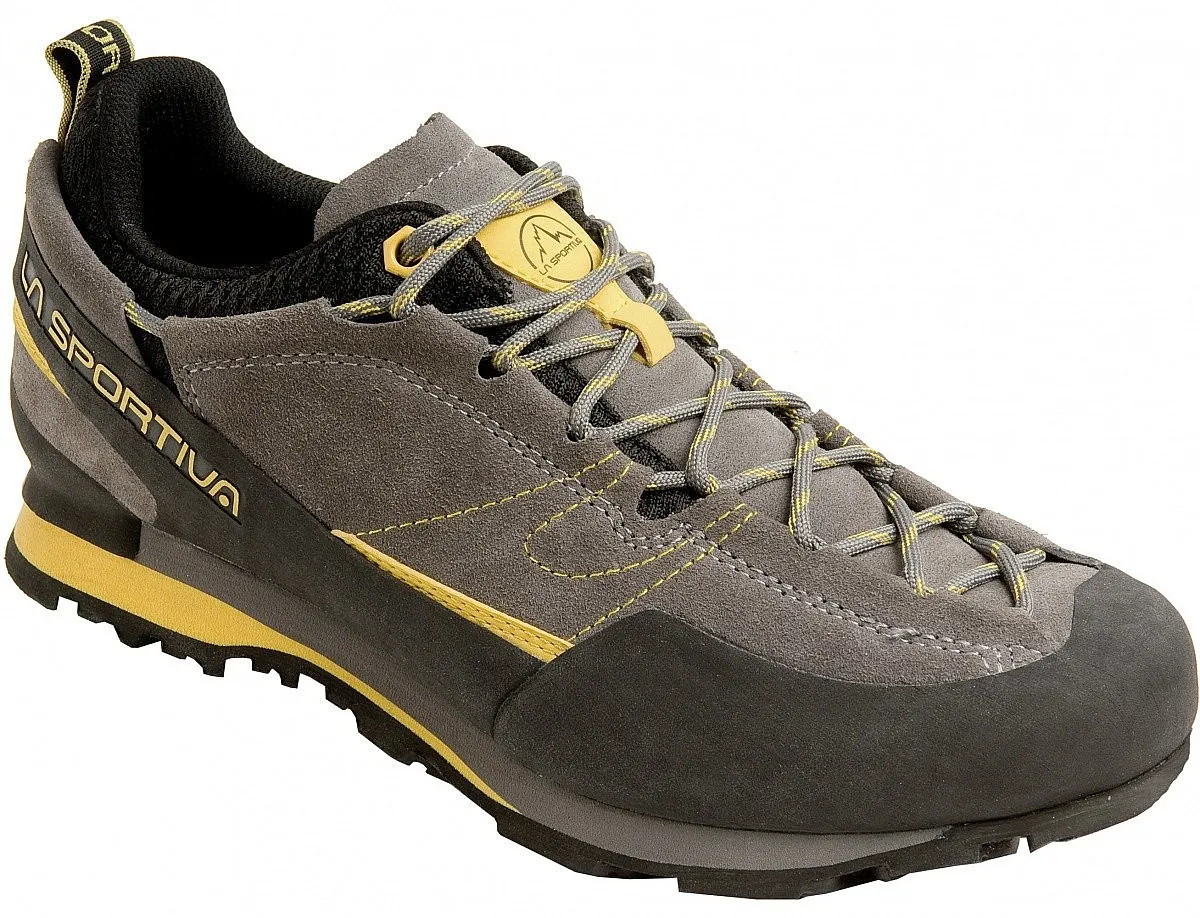 zapatos La Sportiva Boulder X - Gray/Yellow - men´s