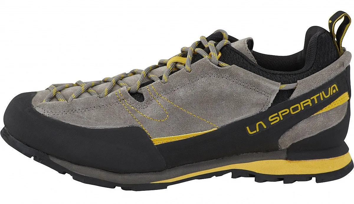 zapatos La Sportiva Boulder X - Gray/Yellow - men´s