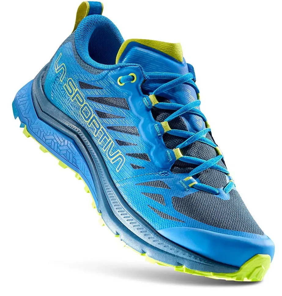 zapatos La Sportiva Jackal II - Electric Blue/Lime Punch - men´s