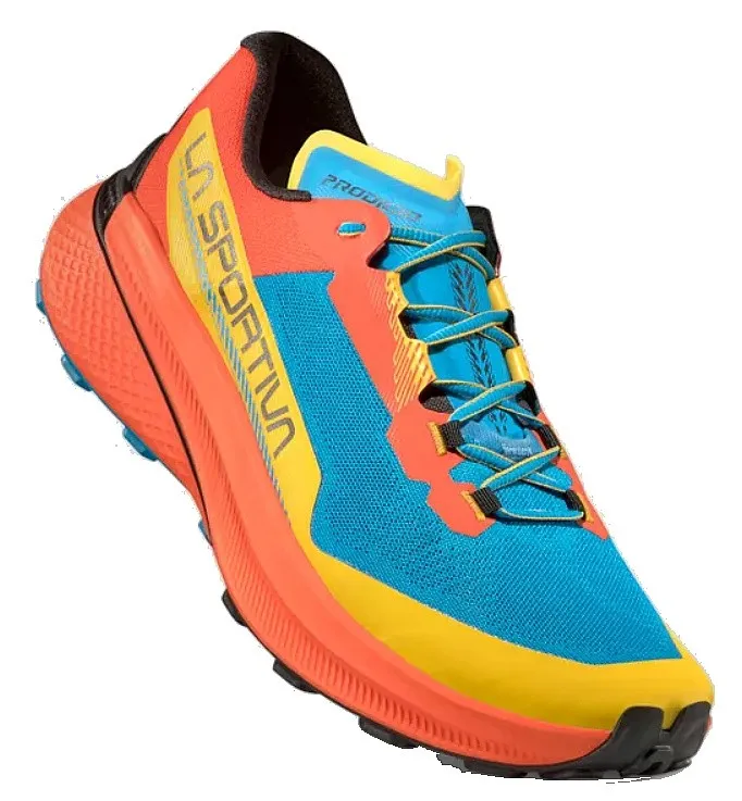 zapatos La Sportiva Prodigio - Tropic Blue/Cherry Tomato - men´s