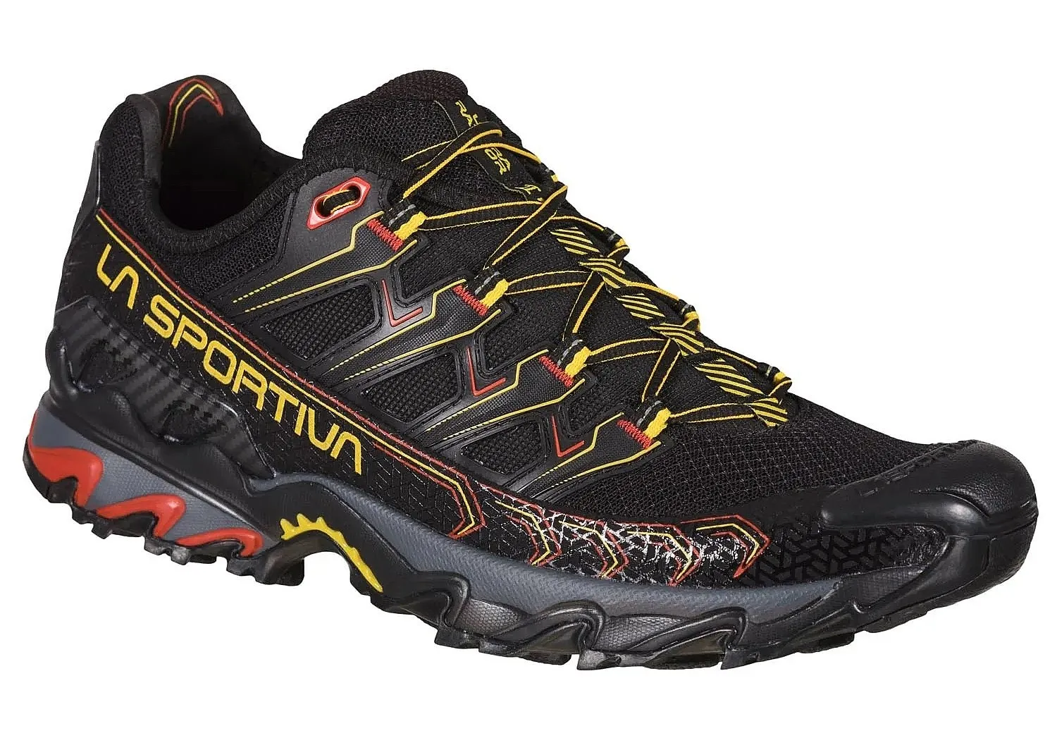 zapatos La Sportiva Ultra Raptor II - Black/Yellow - men´s