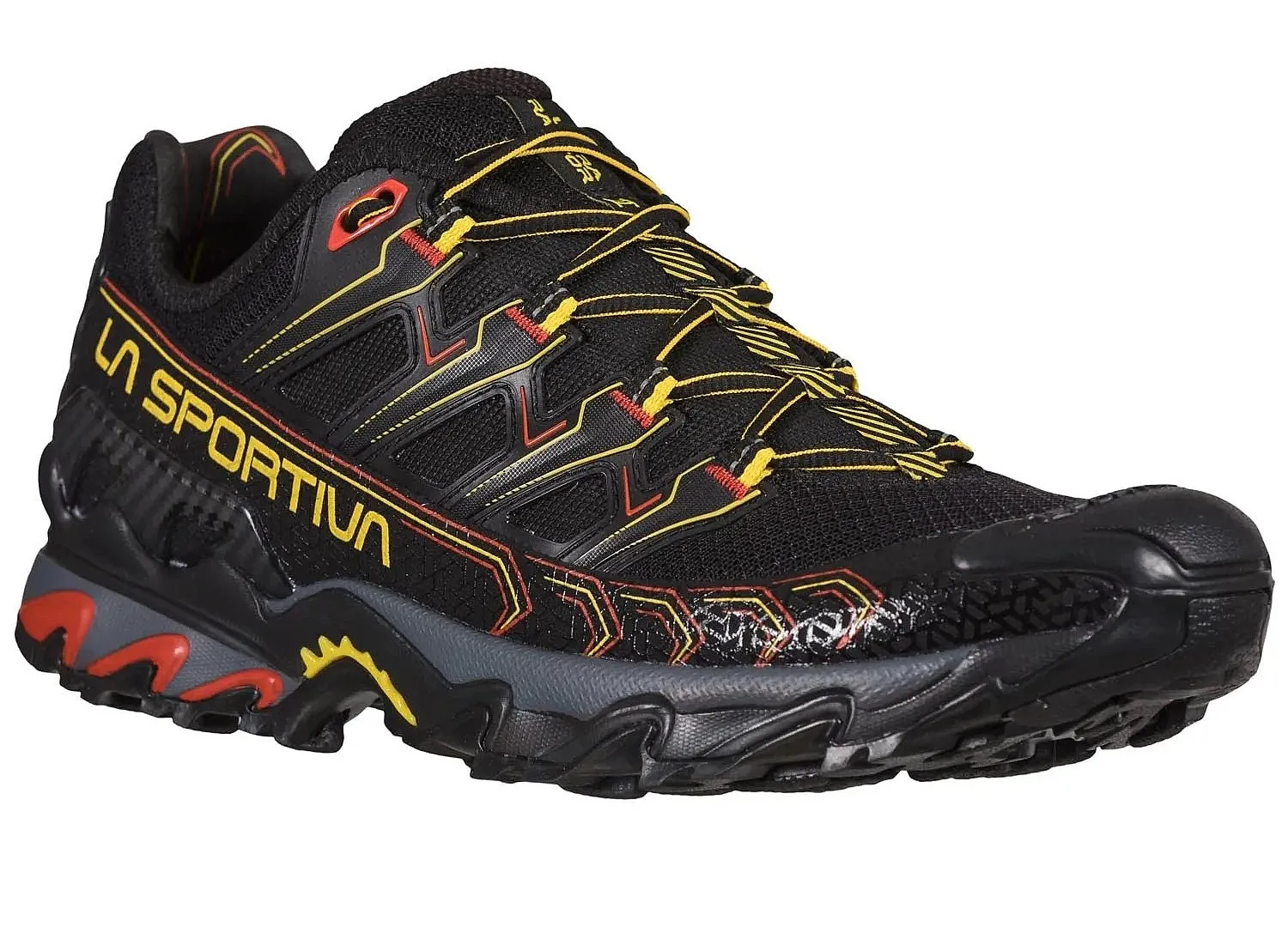 zapatos La Sportiva Ultra Raptor II - Black/Yellow - men´s